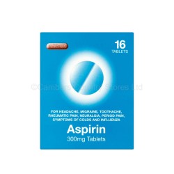 Aspar Aspirin 300mg 16 Pack